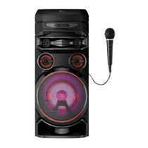 Caixa de Som LG XBOOM RNC7 Superamplificador Karaokê Party -1 Mic