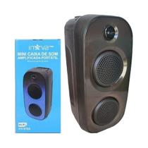 Caixa De Som Mini Amplificada Bluetooth 2 Alto-falante S Fio - Basike