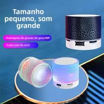 Caixa De Som Mini Bluetooth Portátil Sem Fio Com LED, Cartão SD, USB, Subwoofer, Coluna De Som MP3 Caixa De Som Mini Bluetooth Portátil Sem Fio Com LED, Cartão SD, USB, Subwoofer, Coluna De Som MP3