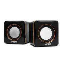 Caixa De Som Mini Speaker 6w Rms 2.0 para Pc P2 3,2mm X Usb