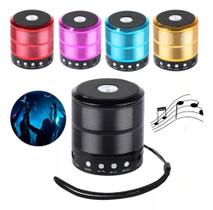 Caixa De Som Mini Speaker Ws-887 Portátil