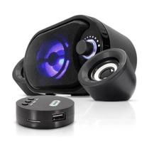 Caixa de Som Mini Subwoofer 2.1 Bluetooth KP-6018BH Knup