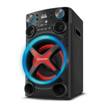 Caixa de Som Mondial Bluetooth 5.3 com Luzes e Entrada para Microfone 1200W RMS APP - TM-1200