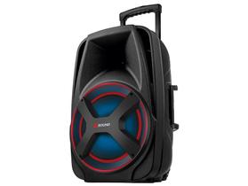 Caixa de Som Mondial X Sound CM-650-N Bluetooth Amplificada Portátil 650W RMS USB