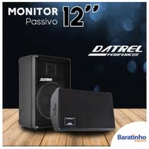 Caixa De Som Monitor 12" Retorno Passivo Datrel 250 Watts