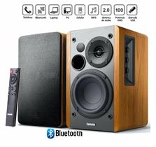 Caixa De Som Monitor Referência Bluetooth Usb Home Theater