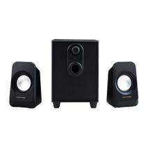 Caixa De Som Multilaser SP377 2.1 Bass 20W Bivolt Preto