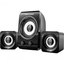Caixa De Som Multimídia 2.1 8w+3w Rms Preto Sp172