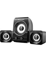 Caixa De Som Multimídia 2.1 8w+3w Rms Preto Sp172