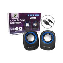 Caixa de som Multimidia 5W - XC-CM-11 - X-CELL