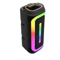 Caixa de Som Multimídia Alto Falante LED RGB Bluetooth 20W Caixa de Som Multimídia Alto Falante LED RGB Bluetooth 20W