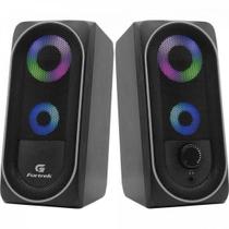 Caixa De Som Multimídia Gamer Black Hawk Rgb Fortrek G