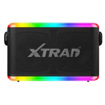 Caixa De Som Multimídia Led Rgb Com Função Karaokê X-TRAD