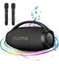 Caixa De Som Nuoma 200w Portátil Estéreo Alta Hifi Preto 127/220v