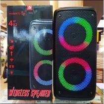 Caixa De Som Original Amplificada KTS-1297 Bluetooth Portatil Potente 150W Super Led Portatil