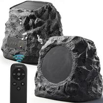 Caixa de Som Outdoor em Formato de Pedra BolaButty 60W Bluetooth IPX7 - Kit com 2 Unidades
