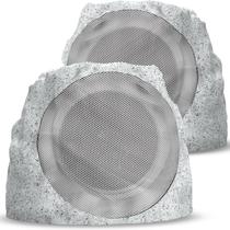 Caixa de Som Outdoor Nillum em Formato de Pedra Solar USB-C Bluetooth 5.0