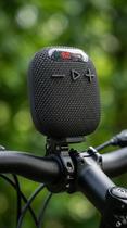 Caixa De Som Para Bike e Moto A Prova De água Com Suporte Guidão