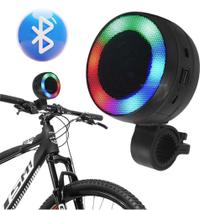 Caixa de Som para Guidão Bicicleta e Moto Bluetooth Recarregável USB