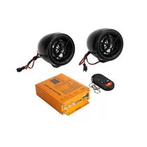 Caixa de Som para Moto: Caixa De Som E Alarme De Moto Com Bluetooth Mp3 Player FM Rádio SD e Alarme