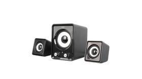 Caixa de som para pc 14w 2.1 preto usb Caixa de som para pc 14w 2.1 preto usb