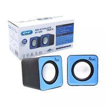 Caixa de Som Para PC e Notebook 6W 33 RMS Knup KP609 Caixa de Som Para PC e Notebook 6W 33 RMS Knup KP609