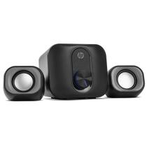 Caixa de Som para PC HP DHS-2111S, USB, P2, Woofer 5W, Preto - 2B285AA