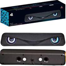 Caixa De Som Para Tv Smart Soundbar Subwoofer Pc Rgb Usb P2 kP-RO830 KNUP