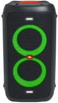 Caixa de Som PartyBox 100 com Bluetooth Luzes LED 160W RMS Bateria de 12 Horas - Jbl