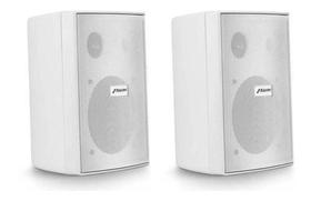 Caixa De Som Passiva Ps 200 New 60W Par Com Suporte Branca