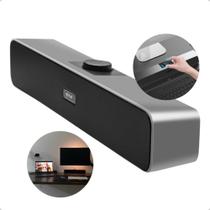Caixa De Som Pc Notebook Computador Subwoofer Usb Soundbar Gamer
