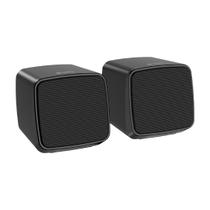 Caixa De Som Pc Notebook P2 2.0 6w C3techsp-40bk Cor Preto