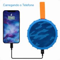 Caixa De Som Pequena Portátil Potente Grave Usb Fm Bluetooth