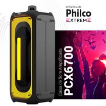 Caixa de Som Philco PCX6700 650W, Bluetooth, Luzes e Bateria