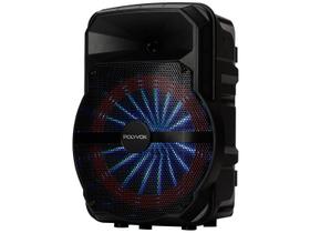 Caixa de Som Polyvox Amplificada Bluetooth Led XC-710T 300w