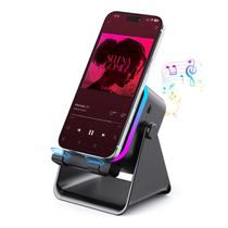 Caixa de Som por Indução Sem Fio BOLONMI com Luzes RGB 3500mAh Caixa de Som por Indução Sem Fio BOLONMI com Luzes RGB 3500mAh