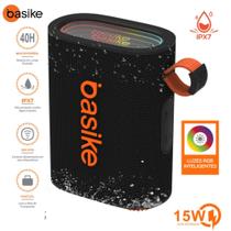 Caixa De Som Portátil 15w Bluetooth Bass Boost Grave