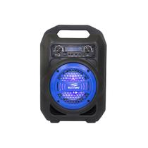 Caixa De Som Portátil 30wrms Bluetooth Gallon Music Azul Sumay Sm-Csp1301