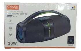 Caixa De Som Portátil Agold Bt V5.3 SM-17A Preto