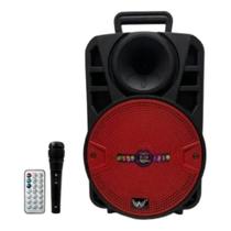 Caixa de som portátil Amplificada 2000w bluetooth Rádio FM microfone karaokê Caixa de som portátil Amplificada 2000w bluetooth Rádio FM microfone karaokê