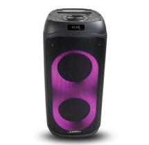 Caixa De Som Portátil Amplificada Bomber Party 1250 Tws Bluetooth Preto Bivolt