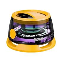 Caixa De Som Portátil Bluetooth 5.3 Com Iluminação RGB, Suporte Magnético Para Celular E 7 Horas De Caixa De Som Portátil Bluetooth 5.3 Com Iluminação RGB, Suporte Magnético Para Celular E 7 Horas De