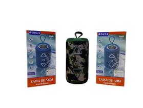 Caixa de som portatil bluetooth 8w onex som-0307 Caixa de som portatil bluetooth 8w onex som-0307