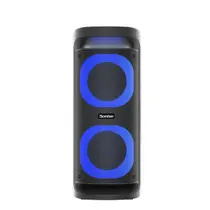 Caixa de som portátil bluetooth bomber party 1360 8 1500w bivolt