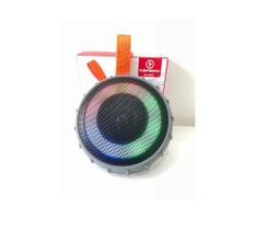 Caixa de Som Portátil Bluetooth C/ Luz Led Micro SD Recarregável A Prova D'Água - KAPBOM