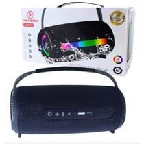 Caixa De Som Portátil Bluetooth Com Luzes Rgb Som De Alta Qualidade