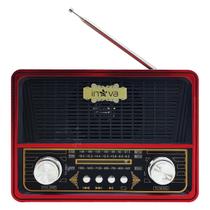 Caixa de Som Portátil Bluetooth e Rádio FM Retrô Vintage