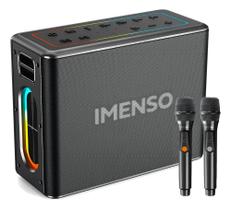 Caixa De Som Portátil Bluetooth Imenso X32 120w Ipx4 C/ 2mic