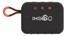 Caixa De Som Portátil Bluetooth Imenso X34 10w 3000mah Ipx6 Cor Preto
