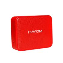 Caixa de Som Portatil Bluetooth Ipx7 Vermelho Hayom - Cp2702